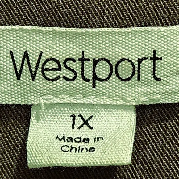 Westport Olive Green Utility Vest - 1X - Picture 3 of 7